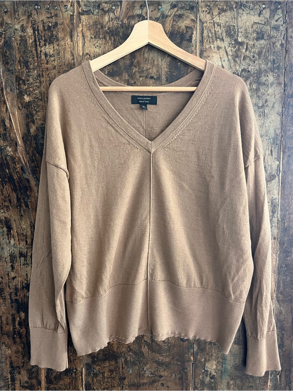 Banana Republic Merino Wool V-Neck Sweater